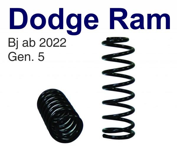 TufTruck Heavy Duty Schraubfedern (Hinterachse) für Dodge Ram 1500 Gen.5